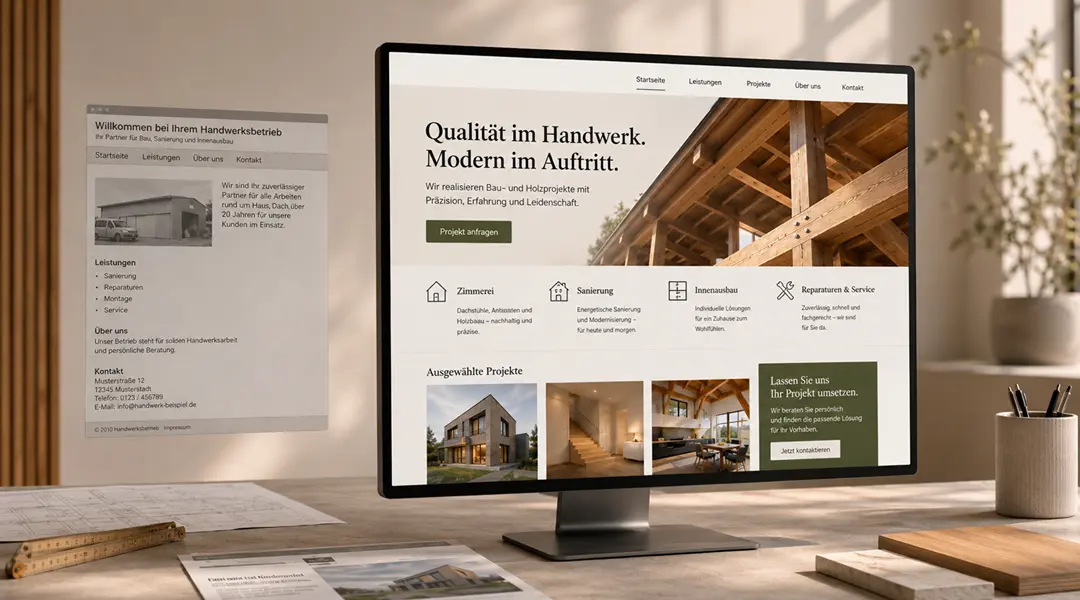 Website-Relaunch für ein Unternehmen aus der Oberpfalz